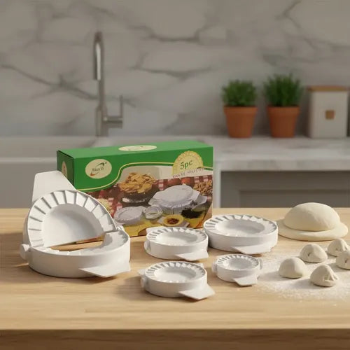 SET DE 5 MOLDES SELLADORES PARA EMPANADAS