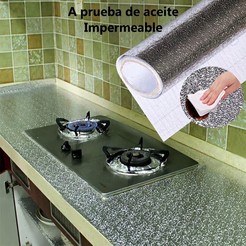 Papel De Aluminio Autoadhesivo De Cocina